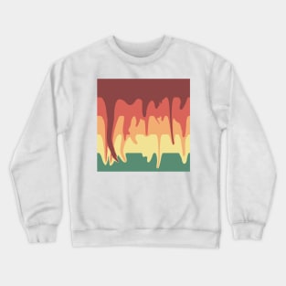 Vintage Paint drip Crewneck Sweatshirt